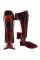 Защита голени Venum Fusion Shinguards Red Black