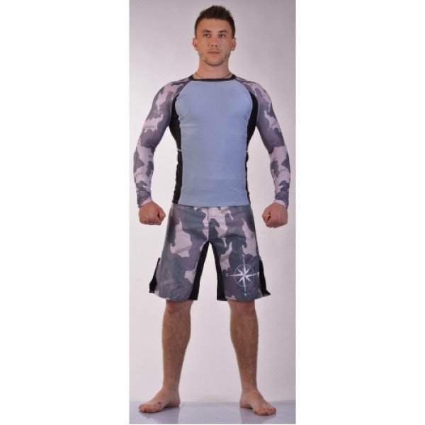 Рашгард для ММА BERSERK CAMO grey