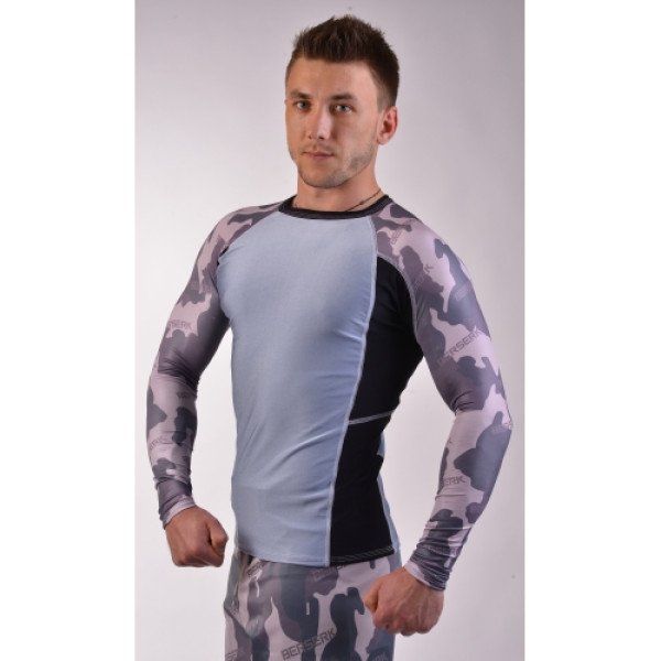 Рашгард для ММА BERSERK CAMO grey