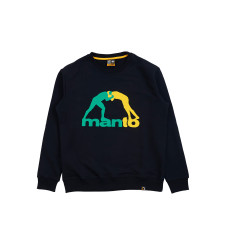 Лонгслив MANTO Crewneck Duo Summer Black