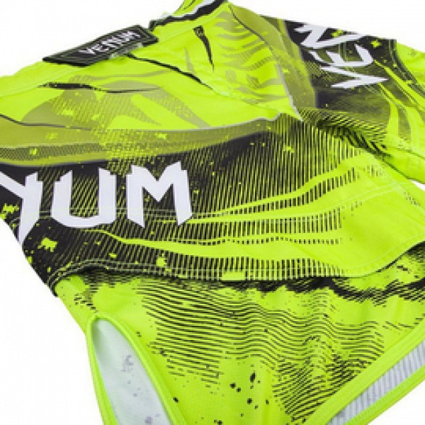 Шорты Venum Galactic Fightshorts Neo Yellow