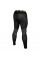 Компрессионные штаны Venum Logos Tights Black Neo Yellow