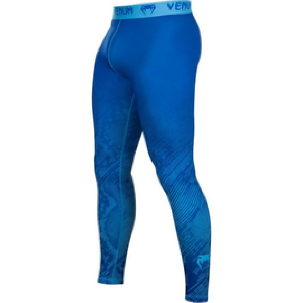 Компрессионные штаны Venum Fusion Compression Spats Blue