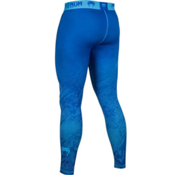 Компрессионные штаны Venum Fusion Compression Spats Blue