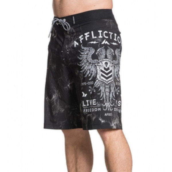 Шорты Affliction Value Freedom Boardshort Black