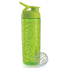 Спортивная бутылка-шейкер BlenderBottle SportMixer Signature Sleek GREEN ZEN GALA 820мл (ORIGINAL)