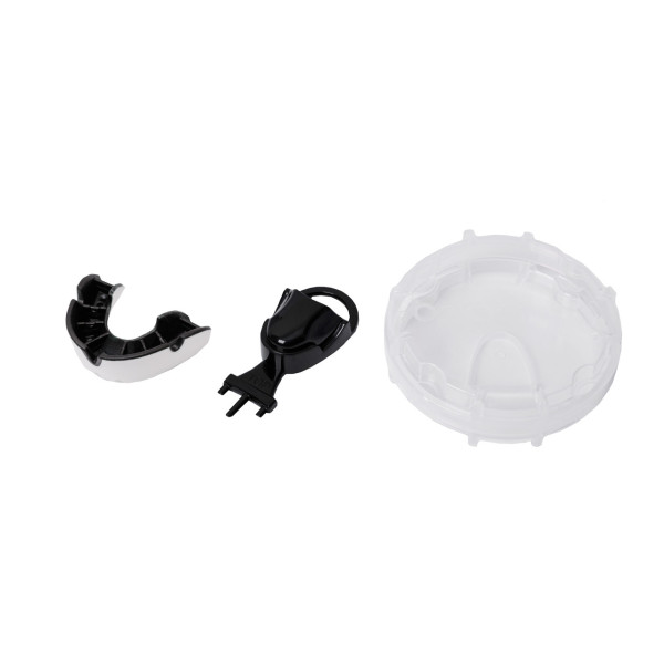 Капа OPRO Junior Silver White/Black (art.002190006)