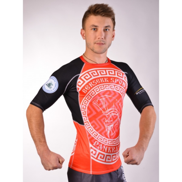Рашгард for pankration BERSERK APPROWED WPC red