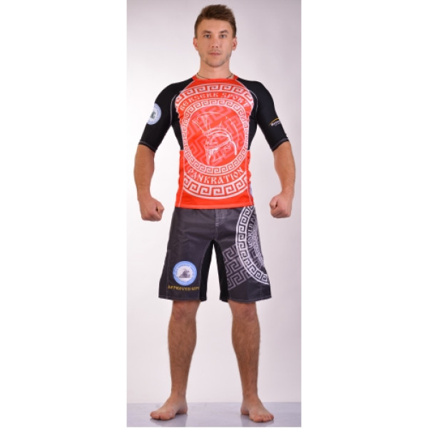 Рашгард for pankration BERSERK APPROWED WPC red