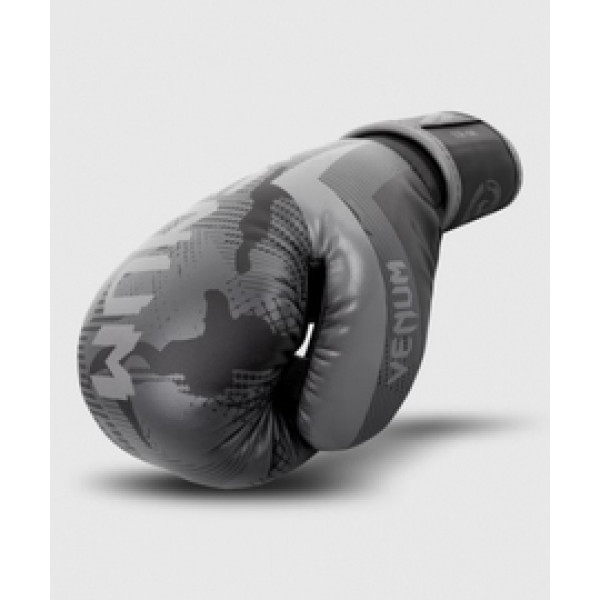 Боксерские перчатки Venum Elite Black Dark Camo