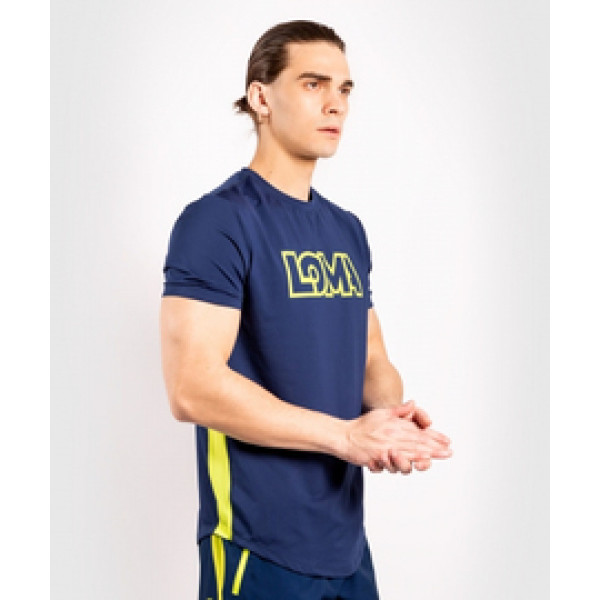 Футболка Venum Origins Dry Tech Loma Edition Blue Yellow