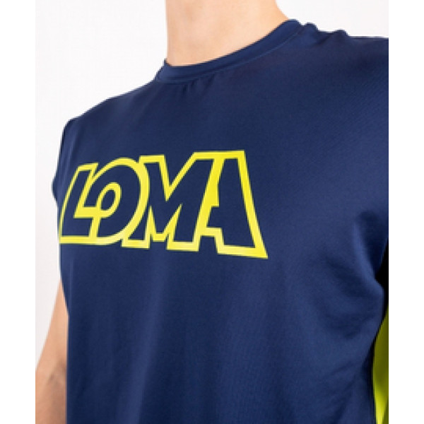 Футболка Venum Origins Dry Tech Loma Edition Blue Yellow