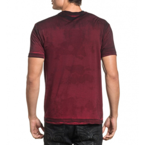 Футболка Affliction Crusher T-Shirt Red