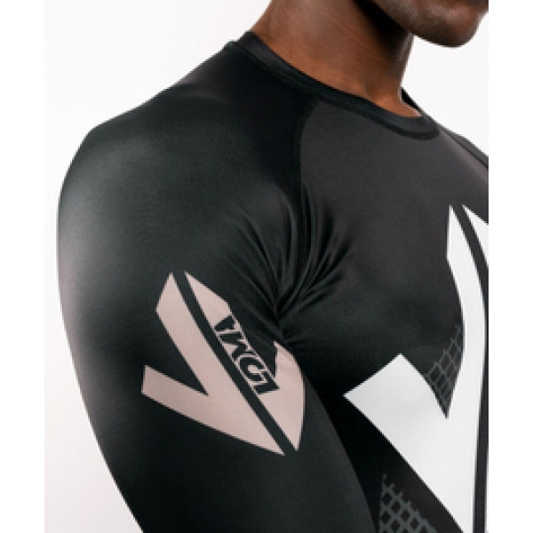 Рашгард Venum Loma Arrow Long Sleeves Rashguards Black White