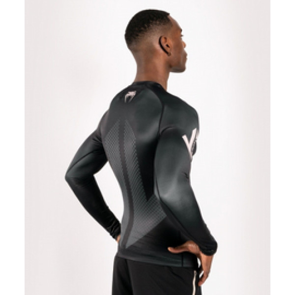 Рашгард Venum Loma Arrow Long Sleeves Rashguards Black White