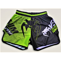 Шорты Venum Training Camp Muai Thai Shorts Black Neo Yellow