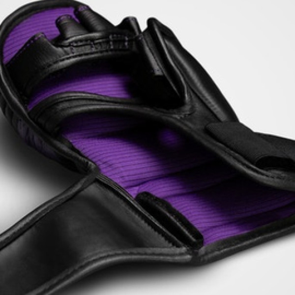 Гибридные перчатки для MMA Hayabusa T3 7oz Hybrid Gloves - Black Purple