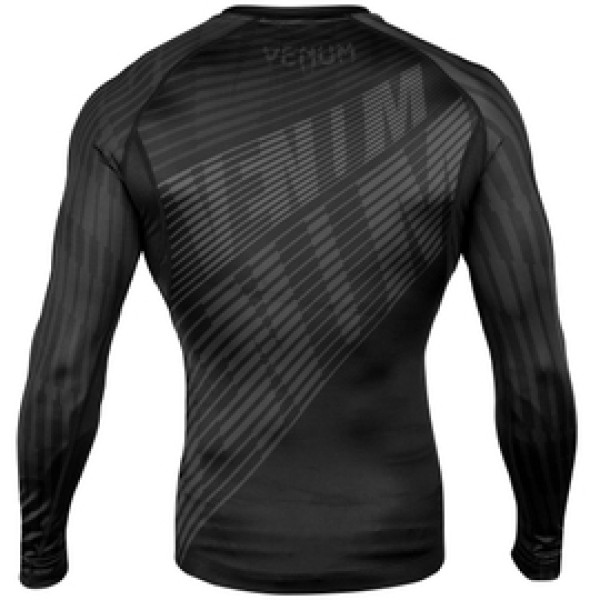 Рашгард Venum Plasma Rashguard Long Sleeves Black Black