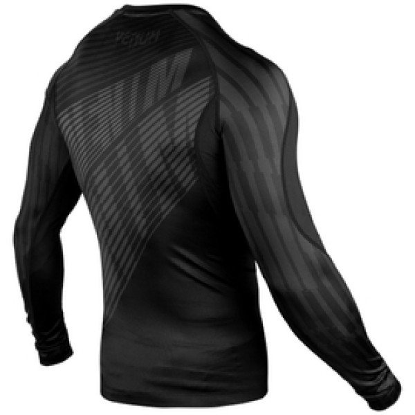 Рашгард Venum Plasma Rashguard Long Sleeves Black Black