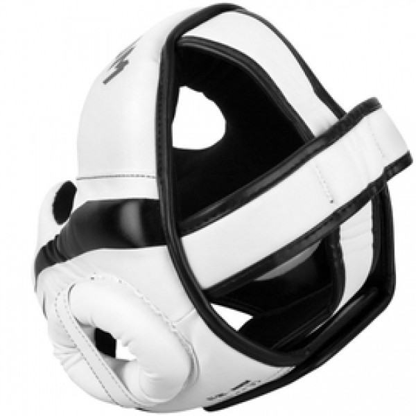Шлем Venum Elite Headgear White Black