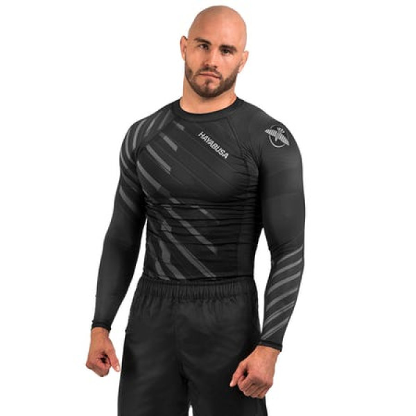 Рашгард Hayabusa Odor Resist Longsleeve Rashguard Grey
