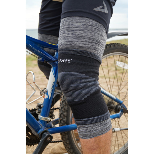 Наколінники Power System PS-6002 Knee Support Black/Grey (пара) L