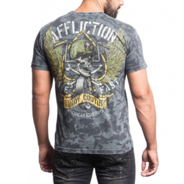 Футболка Affliction Black Ace Coutture T-Shirt