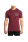 Футболка Affliction Norheim Tee Burgundy Lava Wash