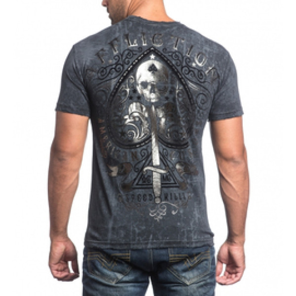 Футболка Affliction Death Spade Black T-Shirt
