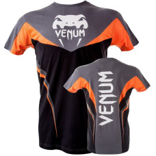 Футболка Venum Shockwave 3 T-Shirt Black Orange