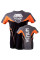 Футболка Venum Shockwave 3 T-Shirt Black Orange