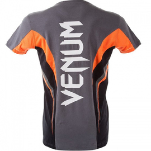 Футболка Venum Shockwave 3 T-Shirt Black Orange