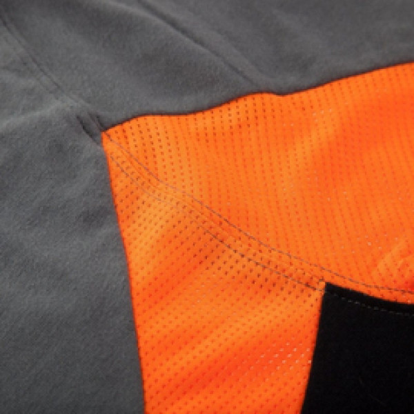 Футболка Venum Shockwave 3 T-Shirt Black Orange