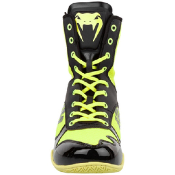 Боксерки Venum Elite VTC 2 Edition Boxing Shoes Neo Yellow Black