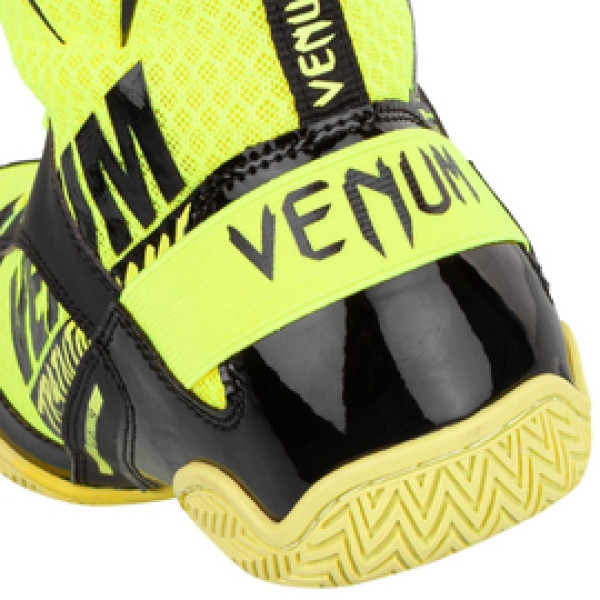 Боксерки Venum Elite VTC 2 Edition Boxing Shoes Neo Yellow Black