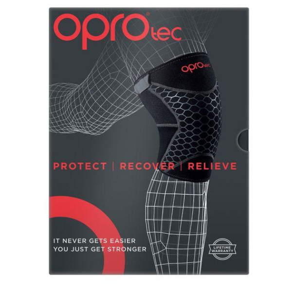 Наколінник спортивний OPROtec Knee Support with Closed Patella TEC5730-SM S Чорний