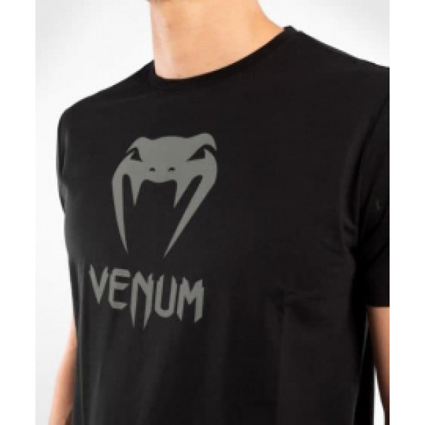Футболка Venum Classic T-Shirt - Black Dark Grey