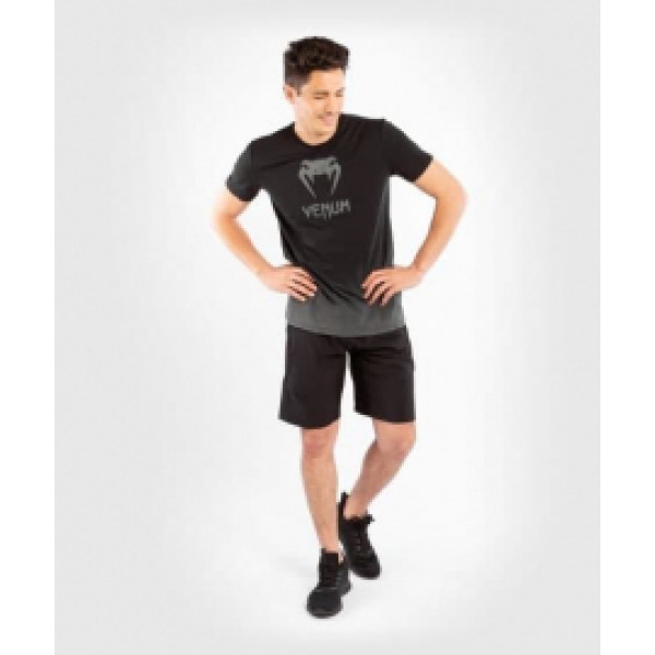 Футболка Venum Classic T-Shirt - Black Dark Grey