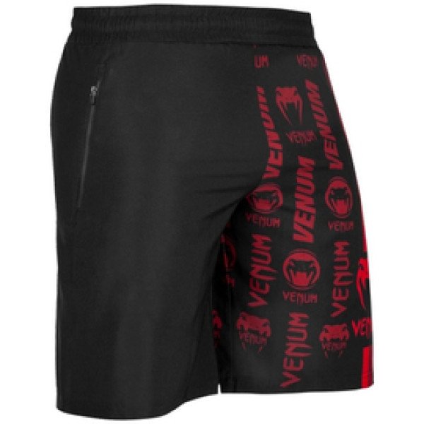 Шорты Venum Logos Training Shorts Black Red