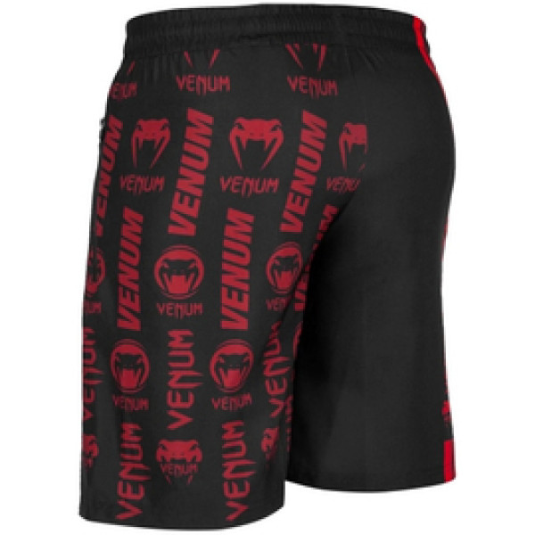 Шорты Venum Logos Training Shorts Black Red