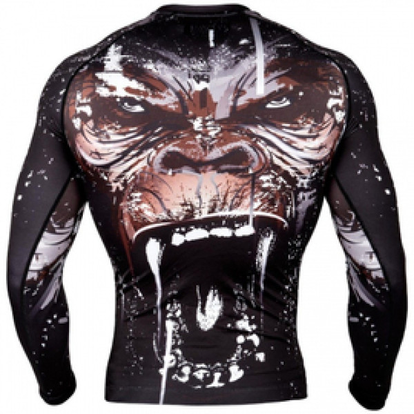 Рашгард Venum Gorilla Rashguard Long Sleeves Black