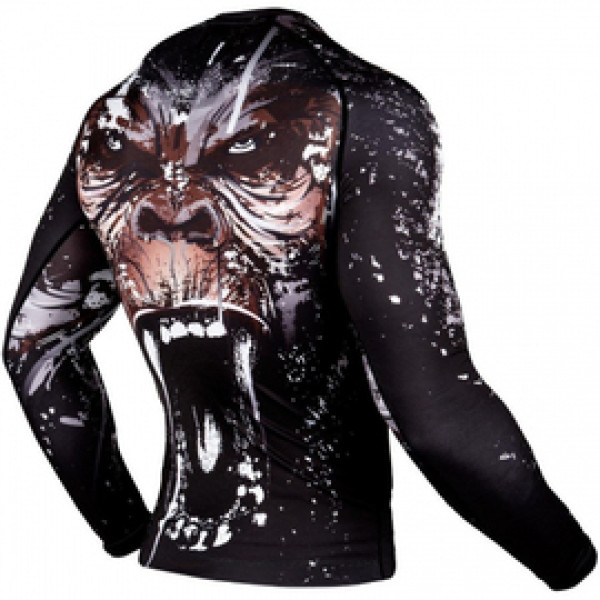 Рашгард Venum Gorilla Rashguard Long Sleeves Black