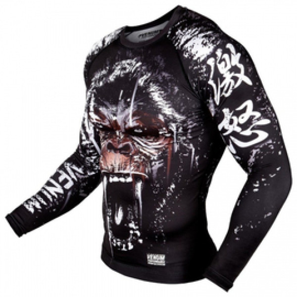 Рашгард Venum Gorilla Rashguard Long Sleeves Black