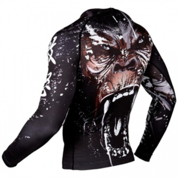 Рашгард Venum Gorilla Rashguard Long Sleeves Black