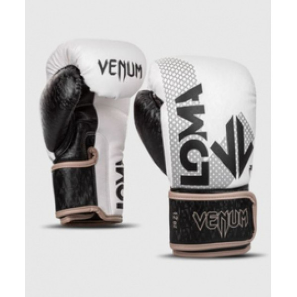 Боксерские перчатки Venum Loma Arrow Black White