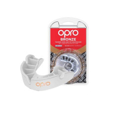Капа боксерська OPRO Bronze While (art.002184006)