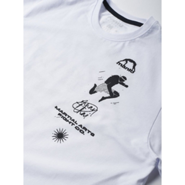 Футболка MANTO T-shirt Sequence White