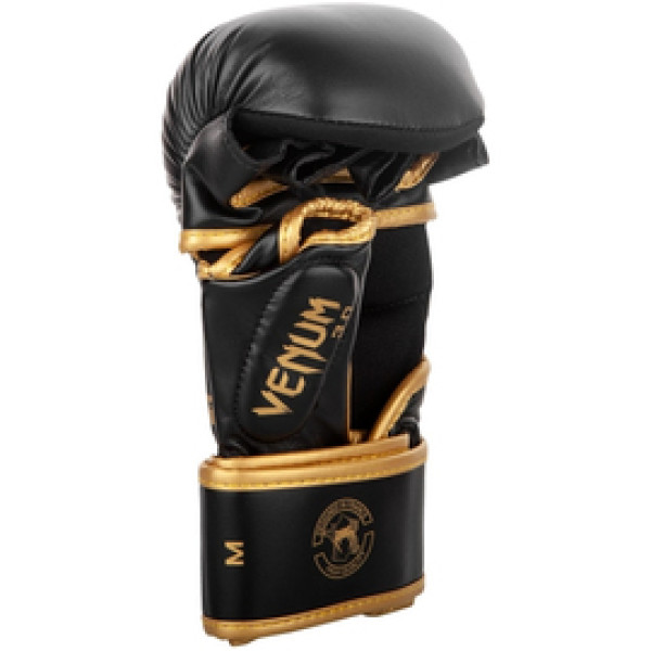 Перчатки MMA Venum Challenger 3.0 MMA Gloves Black Gold