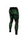 Компрессионные штаны Venum Green Viper Spats Black Green