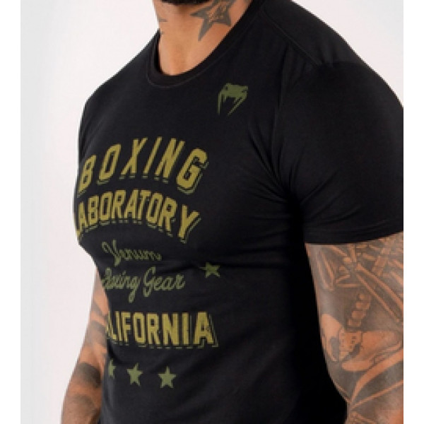 Футболка Venum Boxing Lab Black Green